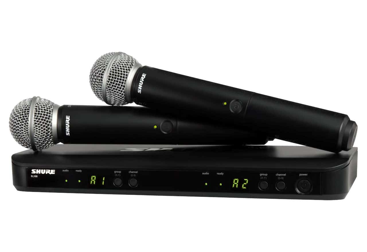 Shure BLX288E/SM58-H8E - System Bezprzewodowy