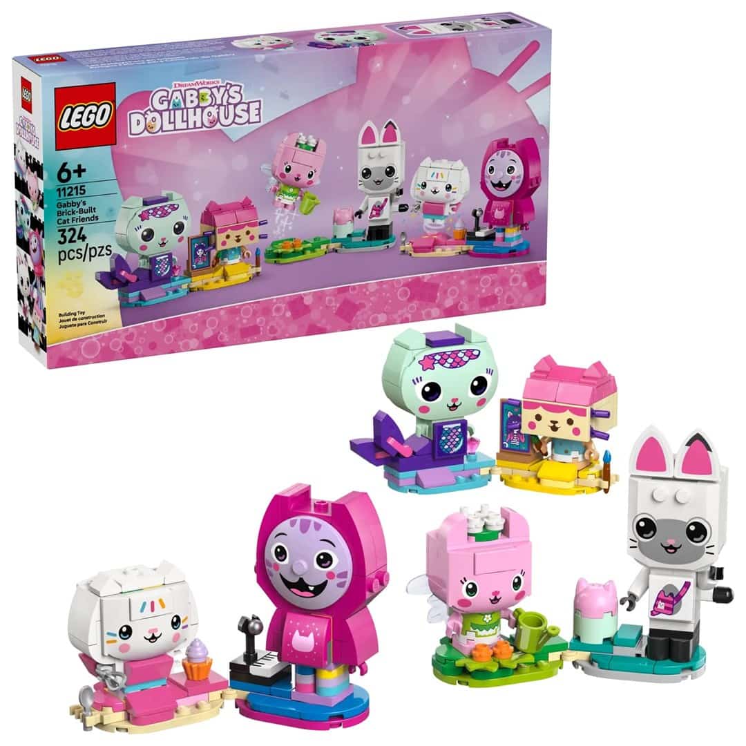 LEGO Gabby's Dollhouse 11215 - Koci przyjaciele