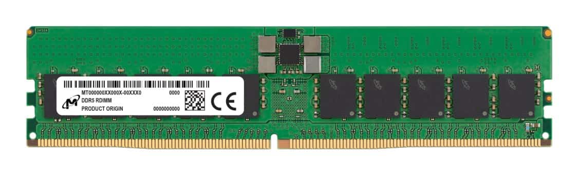 Micron RDIMM 32GB DDR5 5600MHz ECC REGISTERED