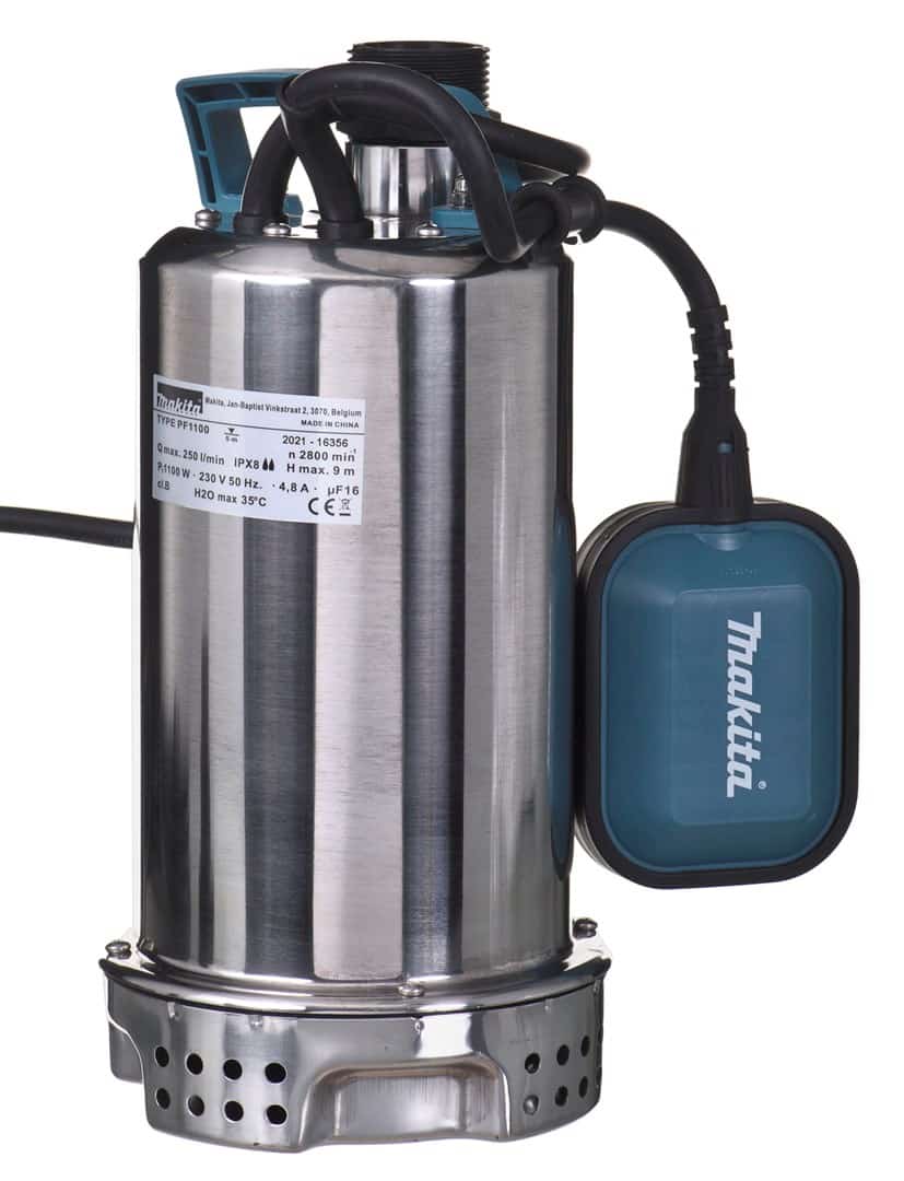 Pompa zanurzeniowa PF1100 Makita - Turkusowa