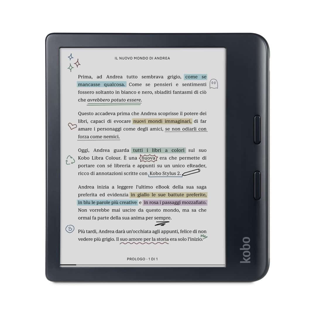 Czytnik Ebook Kobo Libra Colour 7" E-Ink Kaleido 3 32GB WI-FI Black