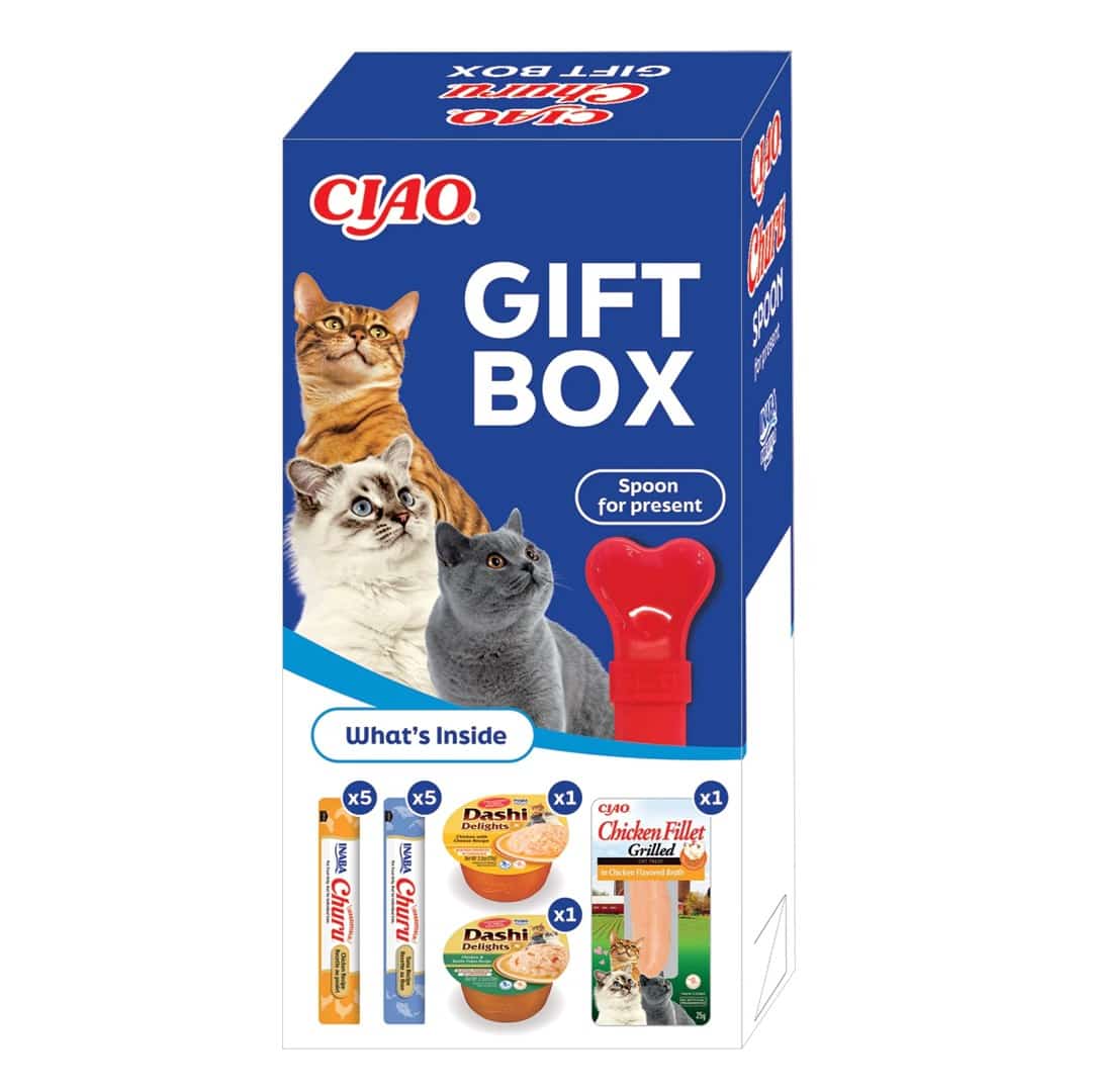 INABA CAT CIAO GIFTBOX 2026 - Pasty Rybne i Mięsne