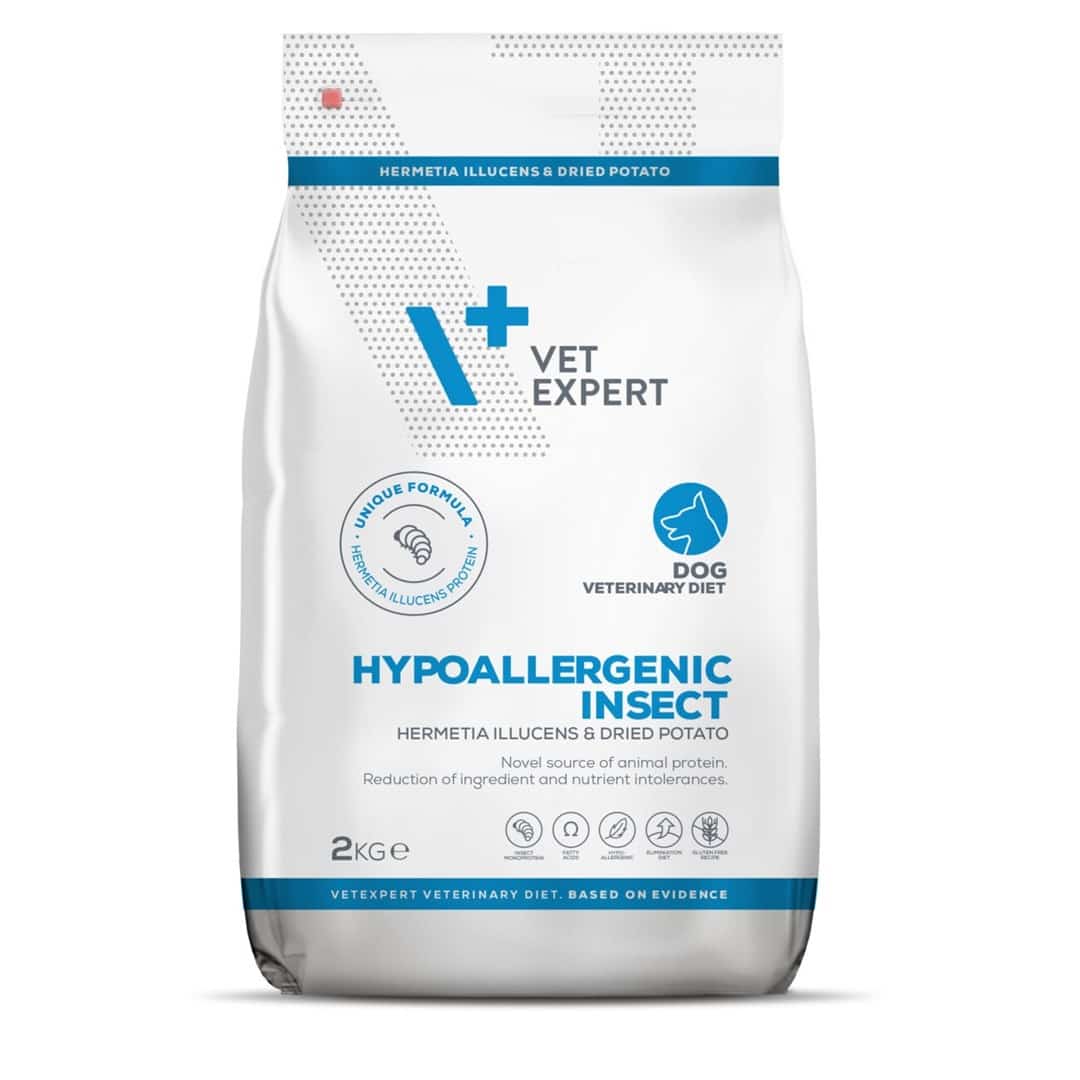 VetExpert Hypoallergenic Insect 2kg Sucha Karma