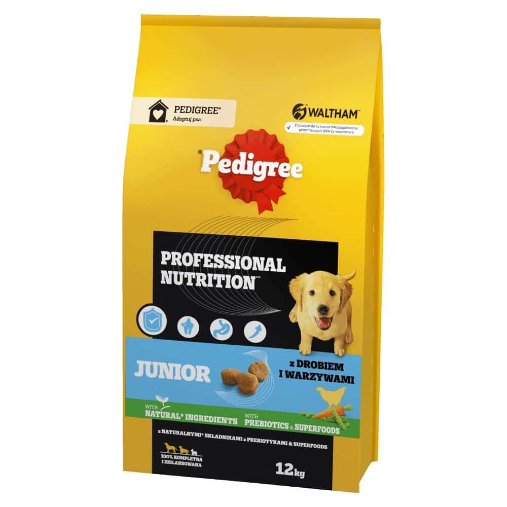 PEDIGREE Professional Nutrition junior drób - 12kg