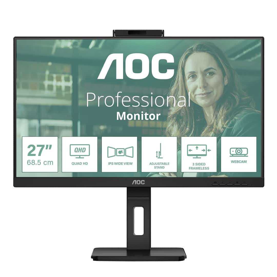 MONITOR AOC LED 27" Q27P3QW Czarny