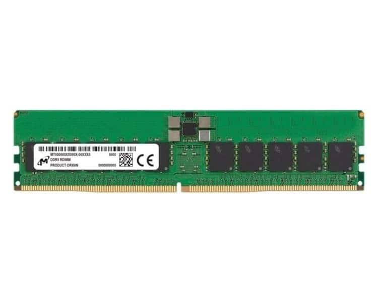 Micron RDIMM 32GB DDR5 6400MHz ECC REGISTERED