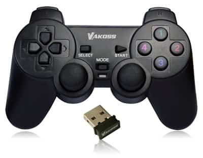 VAKOSS GAMEPAD BEZPRZEWODOWY GP-4705BK CZARNY
