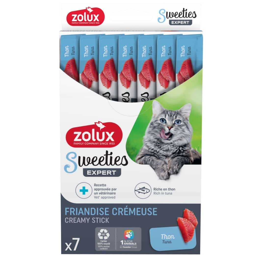 ZOLUX SWEETIES Przysmak kremowy 14g x7