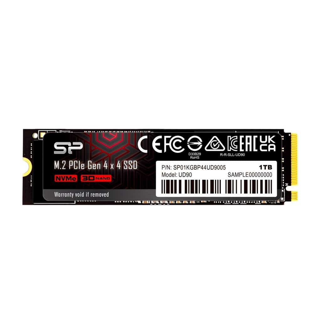 Dysk SSD Silicon Power UD90 1TB M.2 NVMe Gen4x4