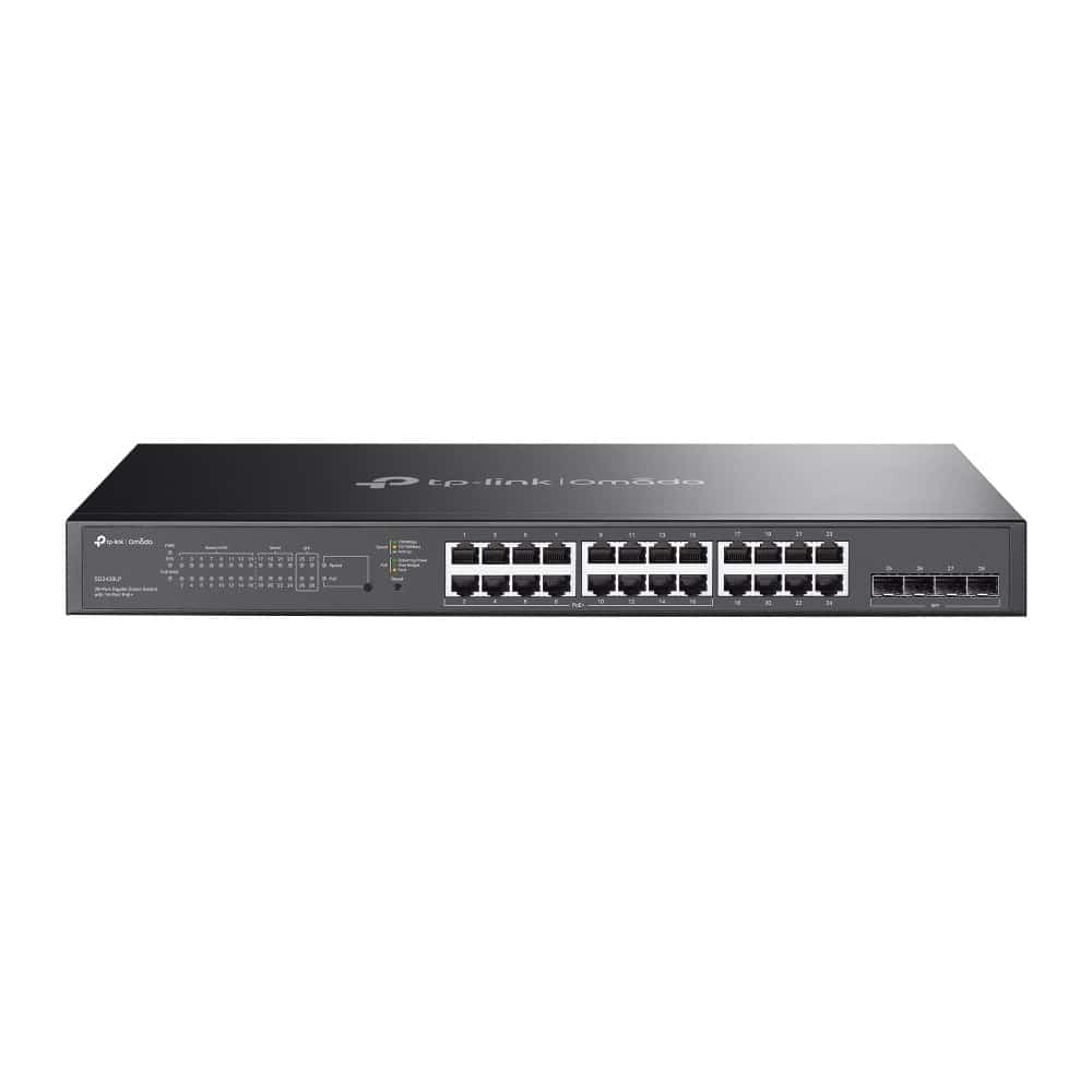 Switch TP-LINK SG2428LP - Montaż w Stelażu, LED