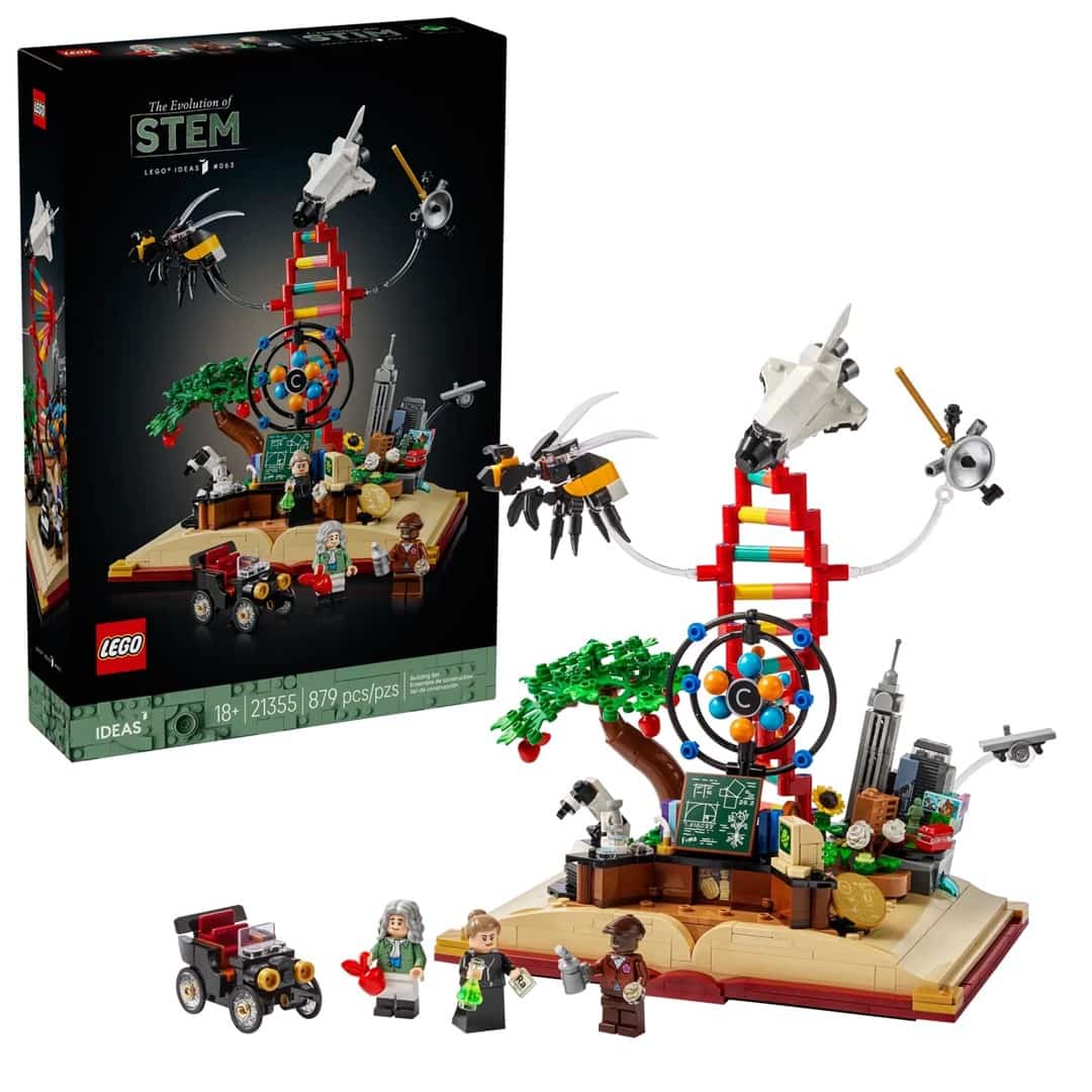 LEGO Ideas 21355 - Ewolucja przedmiotów ścisłych