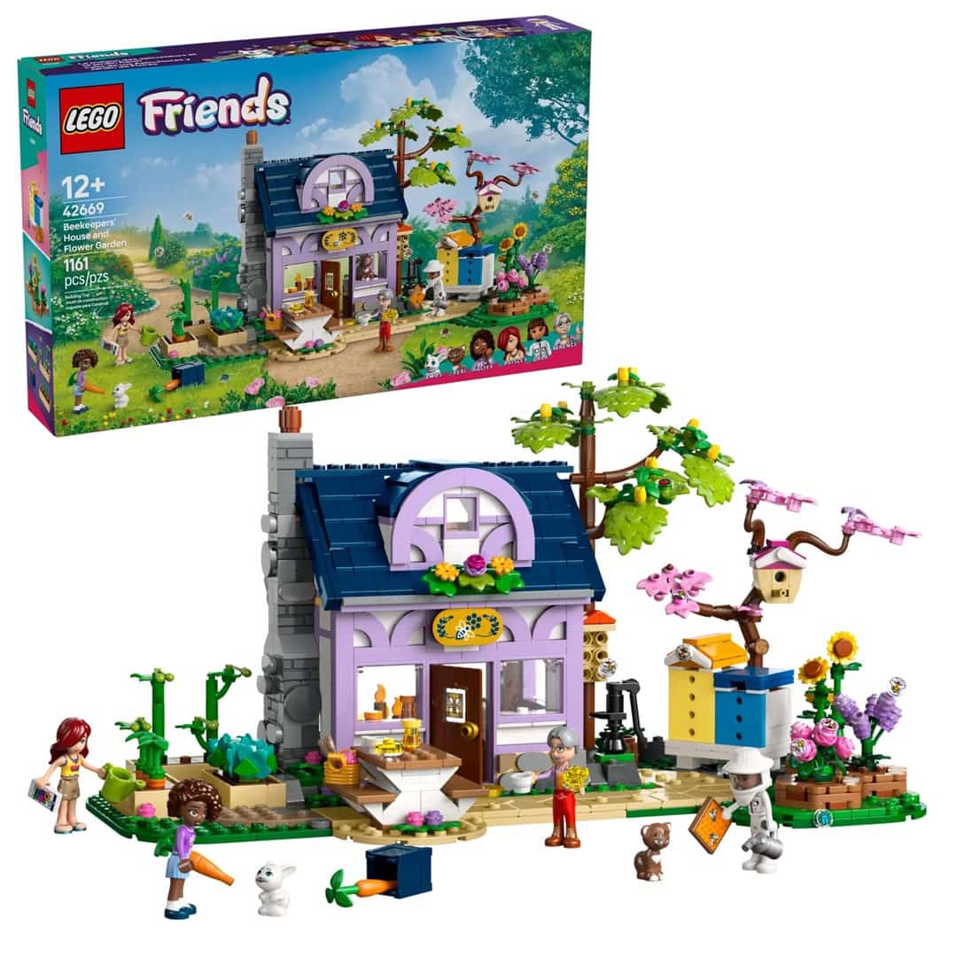 LEGO Friends 42669 - Dom pszczelarzy i ogród