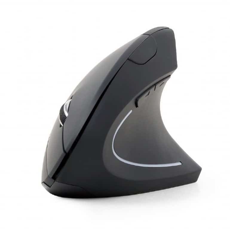 Mysz GEMBIRD MUSW-ERGO-01 Czarna 1600 DPI