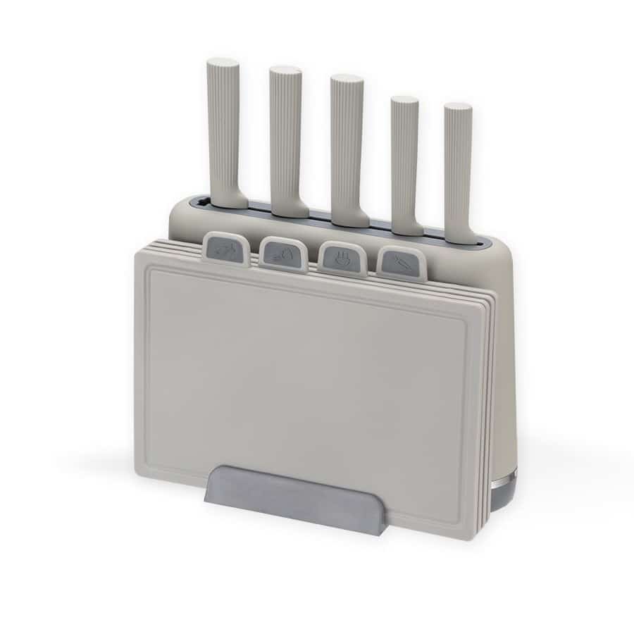 Zestaw noży i desek na podstawce MAESTRO MR-1412-GREY