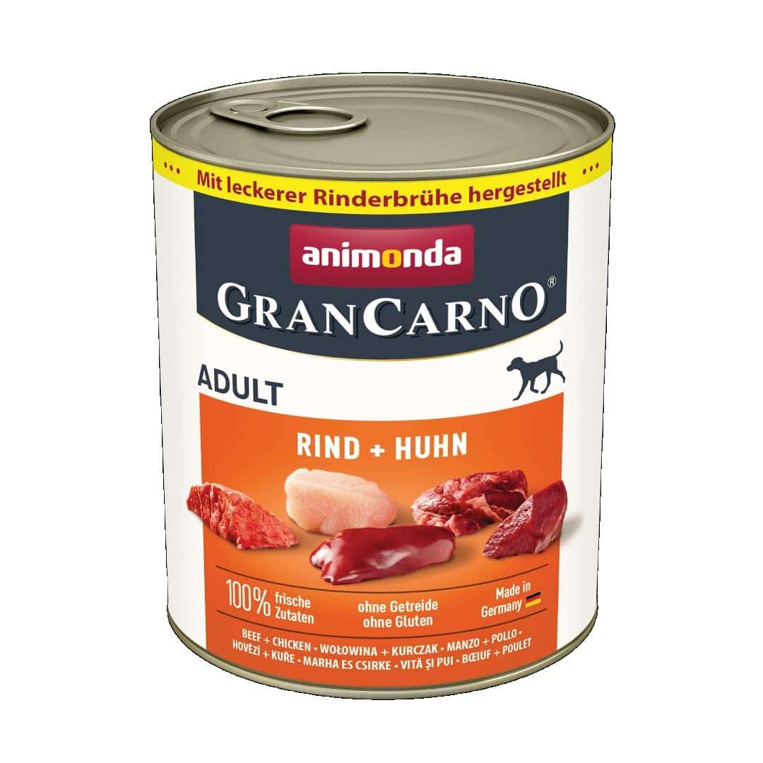 ANIMONDA Grancarno Adult Wołowina i Kurczak 800g