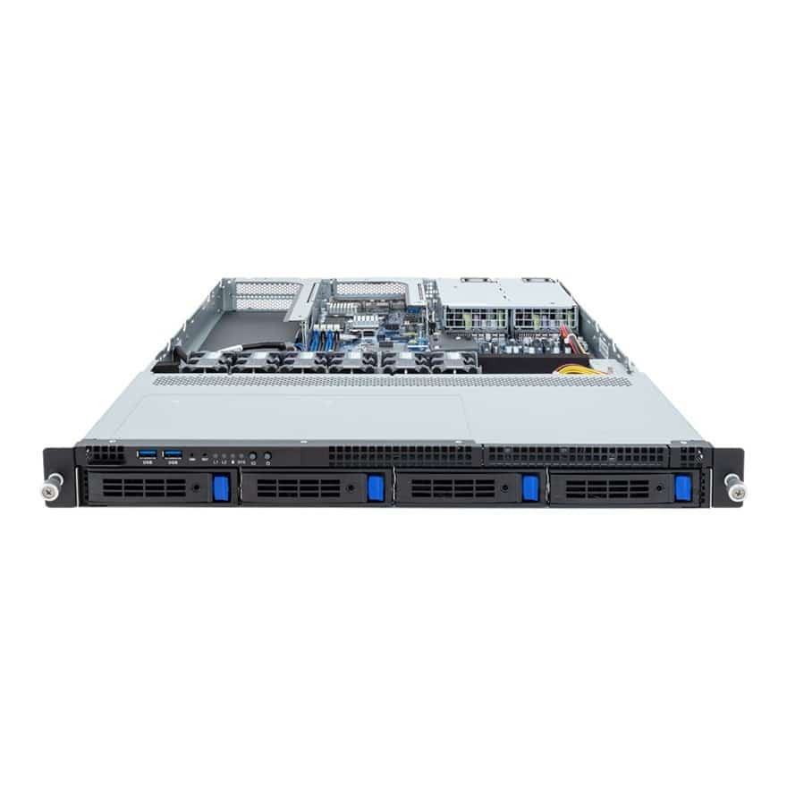 Gigabyte Rack R133-X13 Intel E-24XX 1U Server
