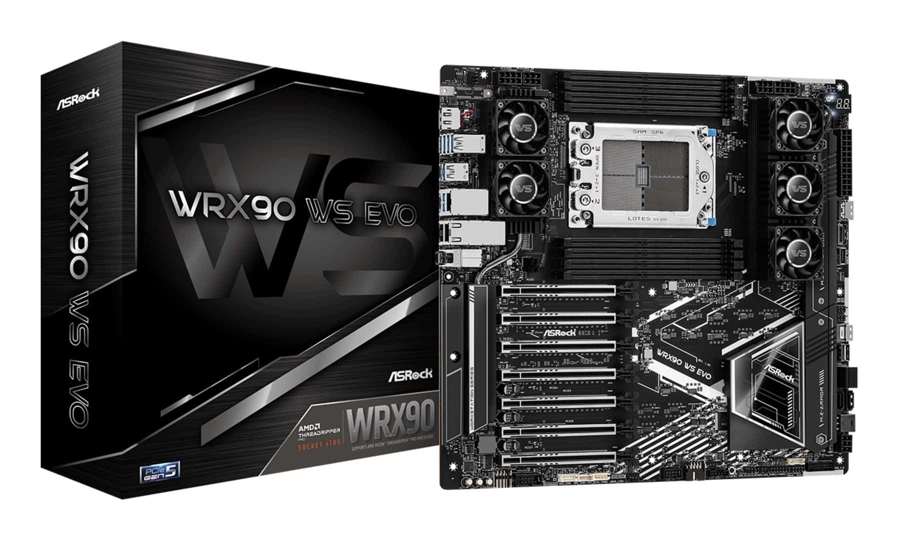 Płyta główna Asrock WRX90 WS EVO Socket sTR5