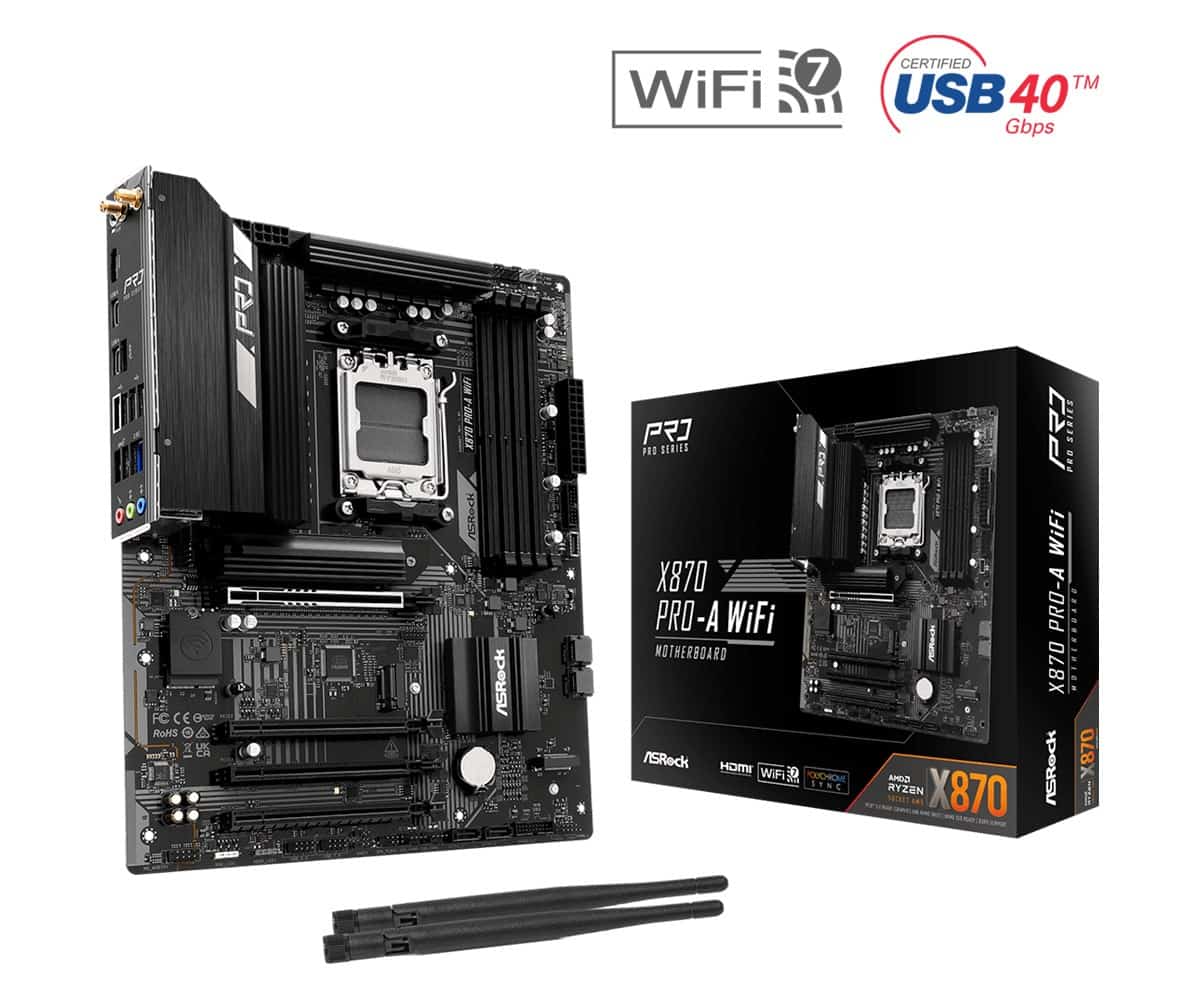 Płyta główna Asrock X870 PRO-A WIFI Socket AM5
