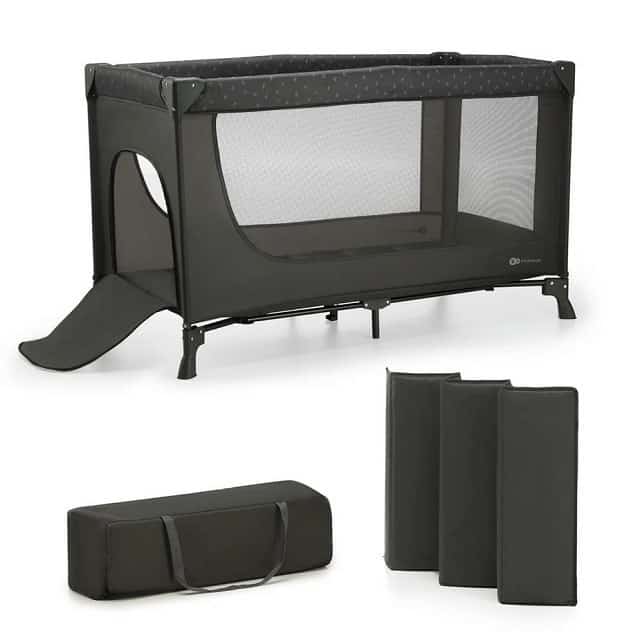 Kinderkraft Łóżeczko turystyczne JOY LIGHT GREY