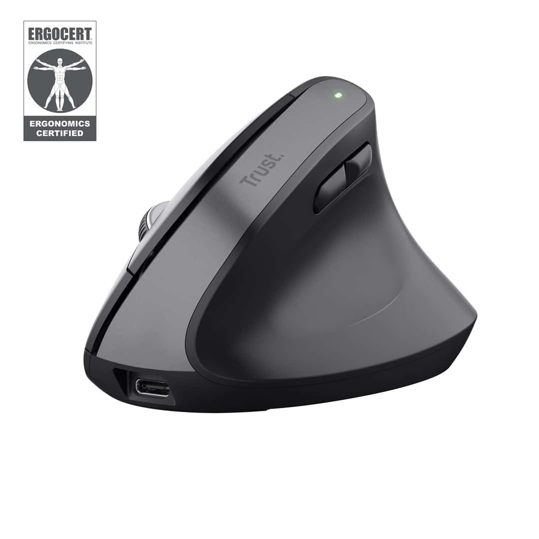 Mysz Trust BAYO+ ERGONOMIC WIRELESS Black