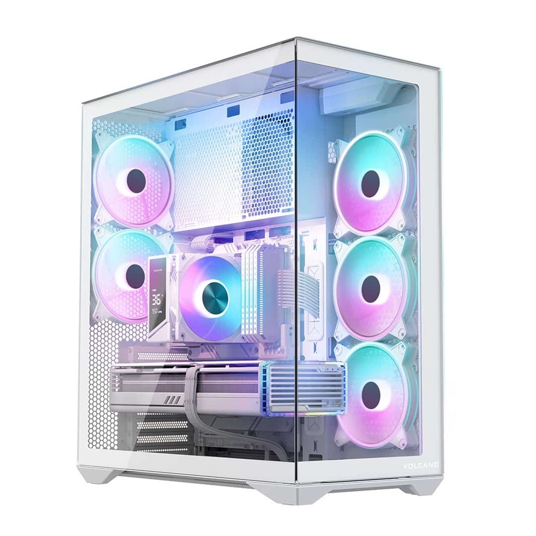 MODECOM OBUDOWA VOLCANO SPACE XL ARGB FULL TOWER 5F BIAŁA