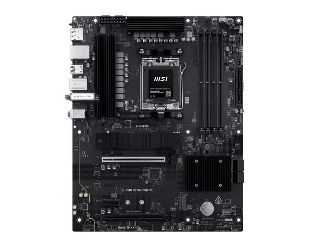 Płyta główna MSI PRO B850-S WIFI6E Socket AM5