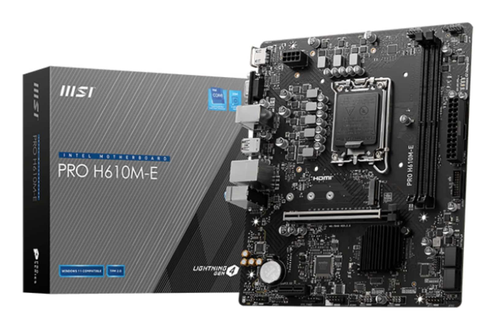 Płyta główna MSI PRO H610M-E Socket-1700