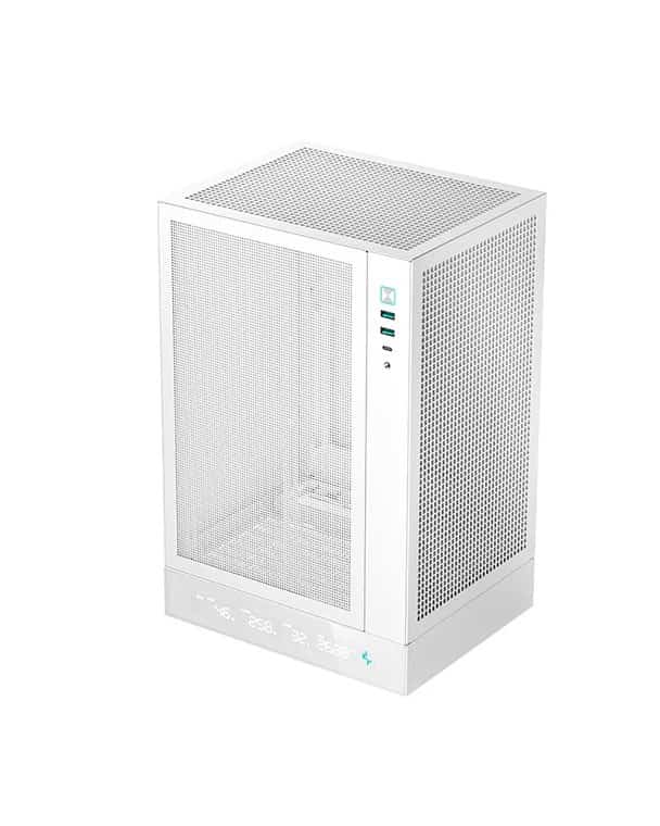 Obudowa DeepCool CH170 DIGITAL WH, biała