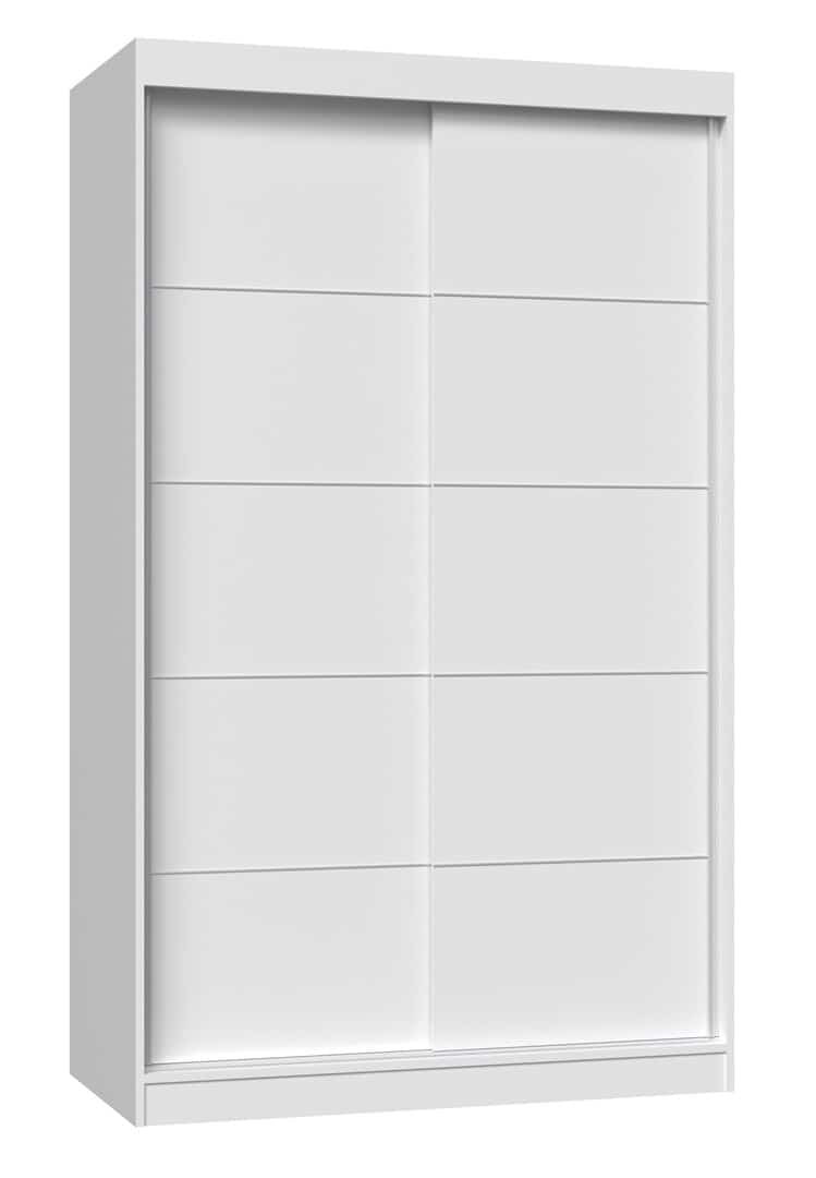 Szafa IGA 120x61xH200 biel z drzwiami przesuwnymi