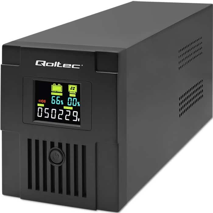 QOLTEC MONOLITH | UPS 1500VA 900W LCD USB