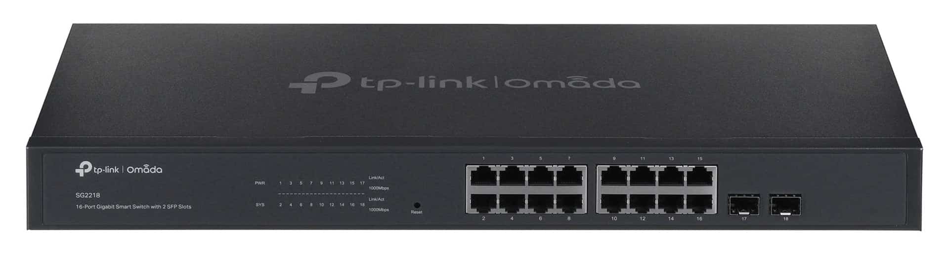 Switch TP-LINK TL-SG2218 1U Czarny