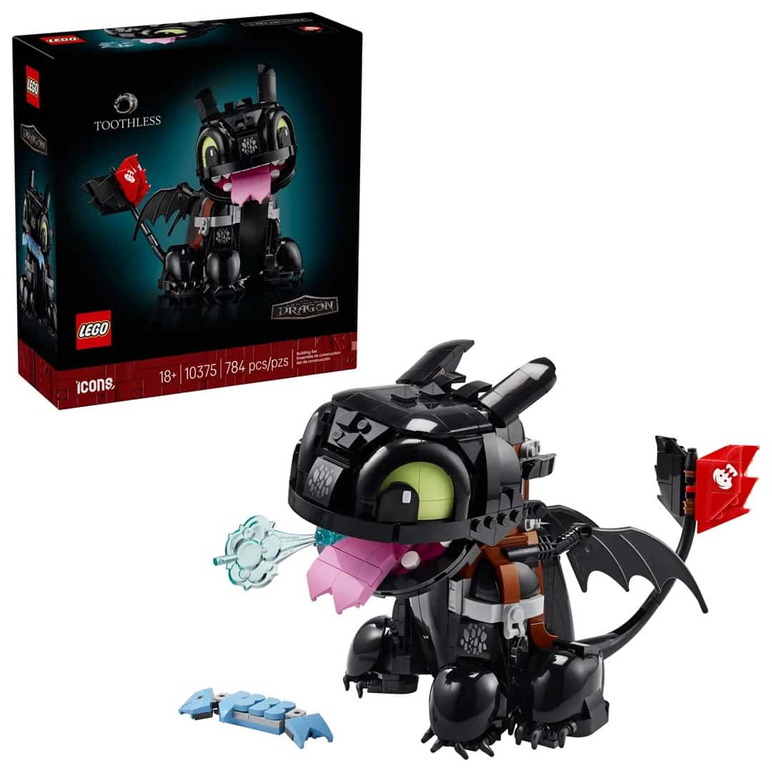 LEGO Icons 10375 - Jak wytresować smoka: Szczerbatek