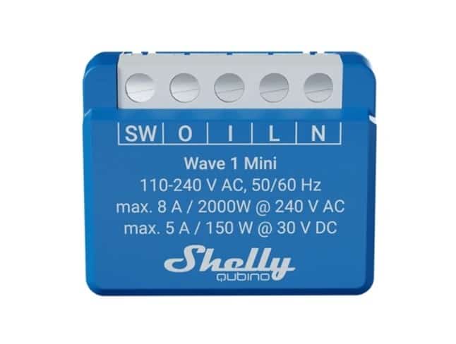 Inteligentny sterownik Z-Wave Shelly Qubino Wave 1 Mini LR