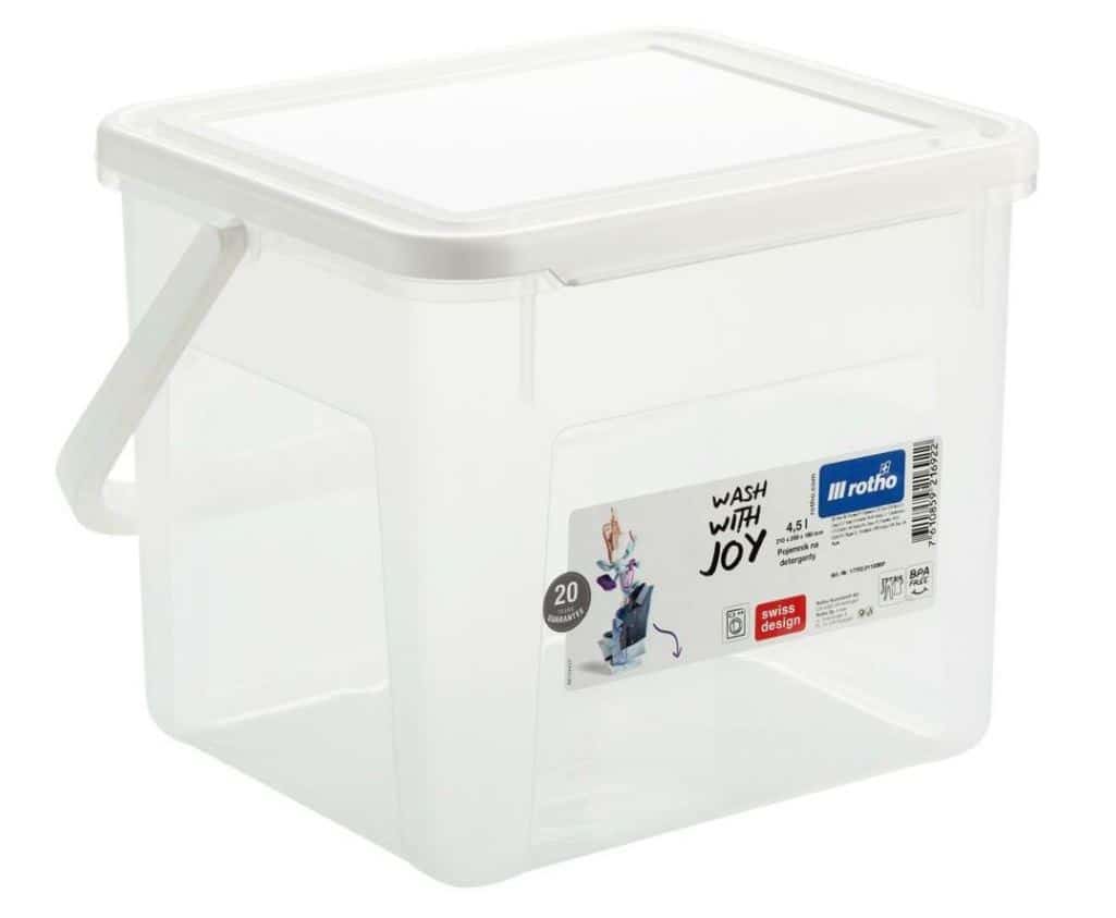 ROTHO Pojemnik na detergenty 3kg 4.5L biały