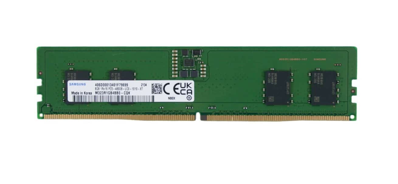 Samsung UDIMM non-ECC 8GB DDR5 4800MHz