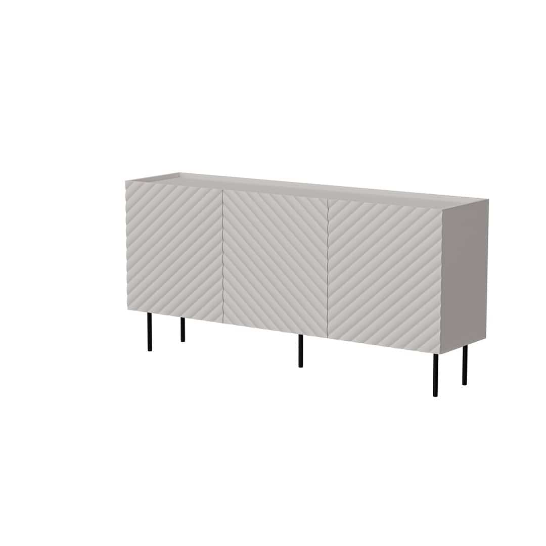 Komoda 3D LUCCA 165x40x80 kaszmir