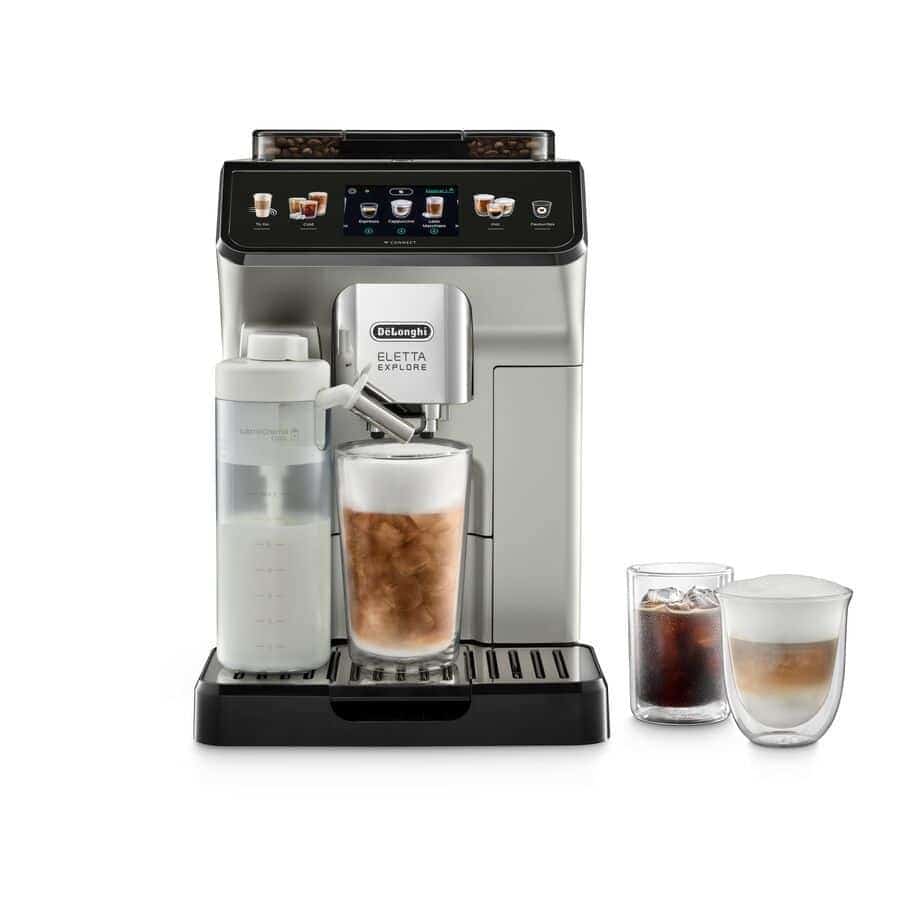 Ekspres ciśnieniowy DeLonghi ECAM 450.65.S - 19 bar, 1,8 l zbiornik na wodę