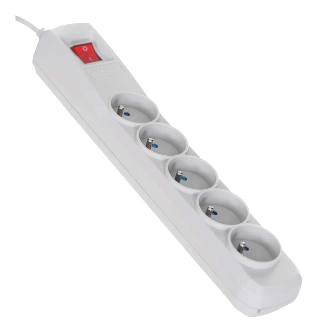 Listwa zasilająca Activejet 5 gniazd, 3 m, czarna