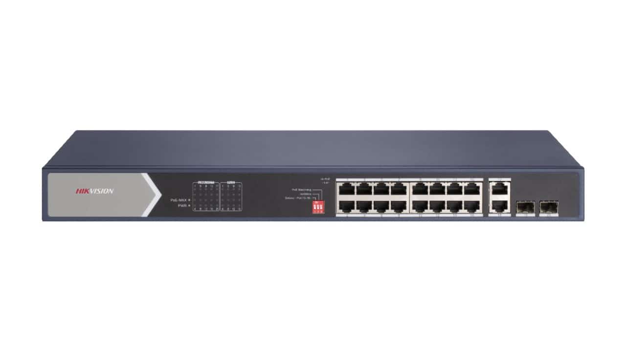 Switch HikVISION DS-3E0520HP-E Niebieski Metalowy