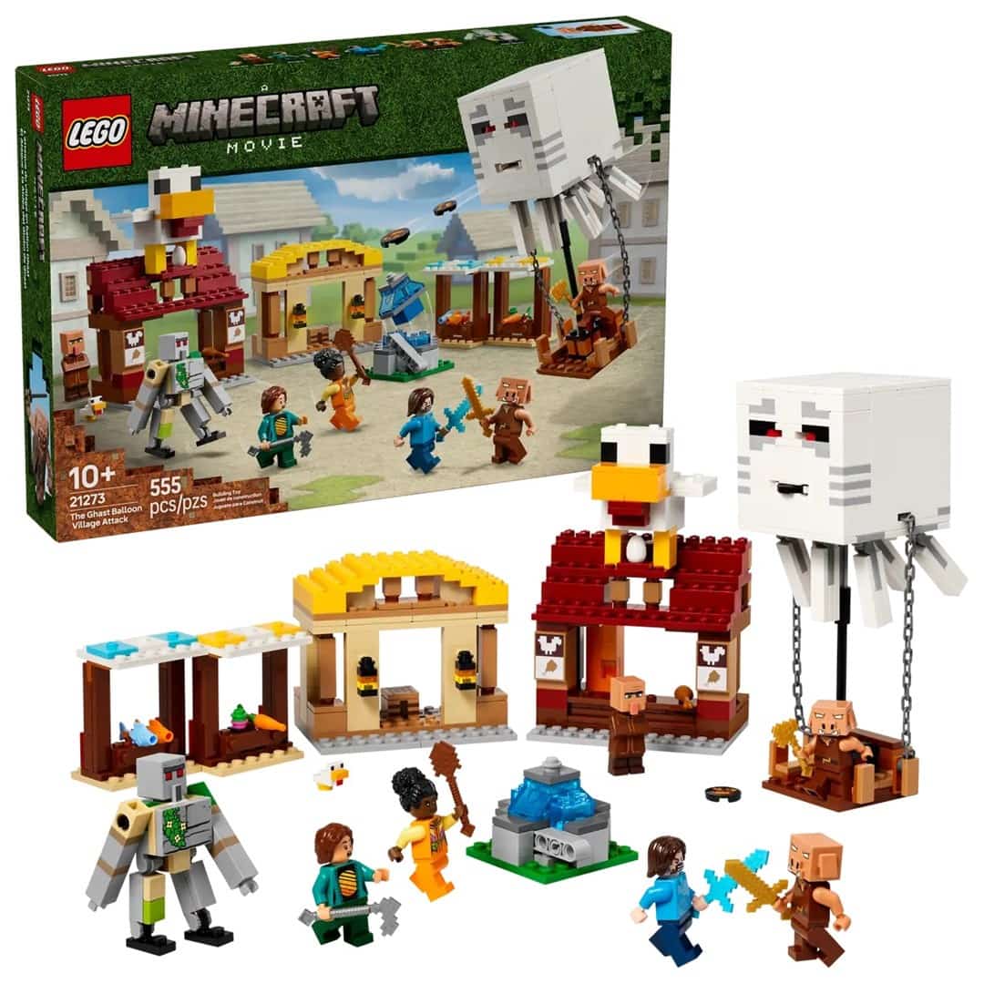 LEGO Minecraft 21273 - Atak balonowego Ghasta