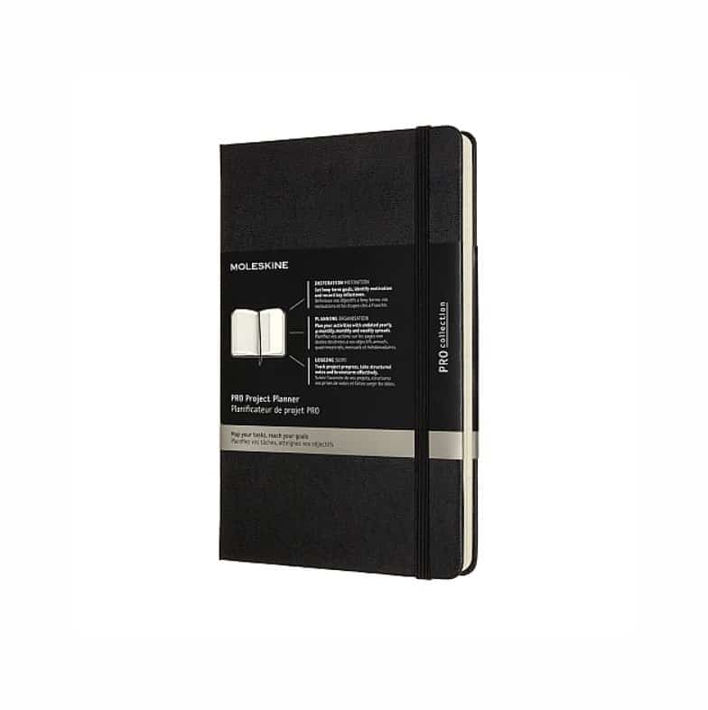 Moleskine planer projektów Pro L, 288 stron
