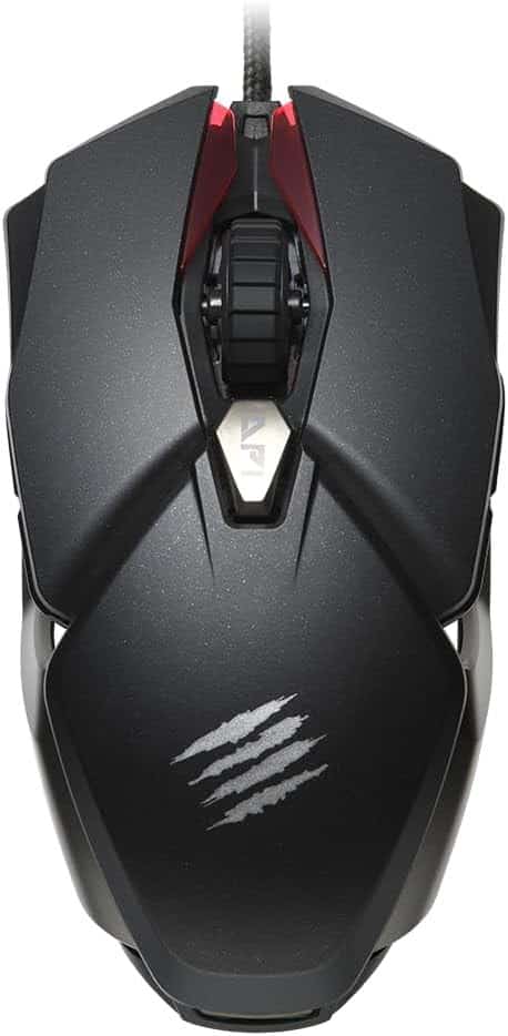 Mysz Mad Catz B.A.T. 6+ Czarna Oburęczna