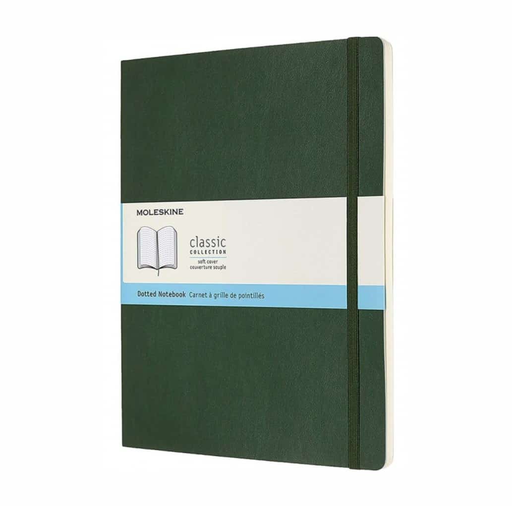 MOLESKINE Notes XL, Myrtle Green, 192 stron