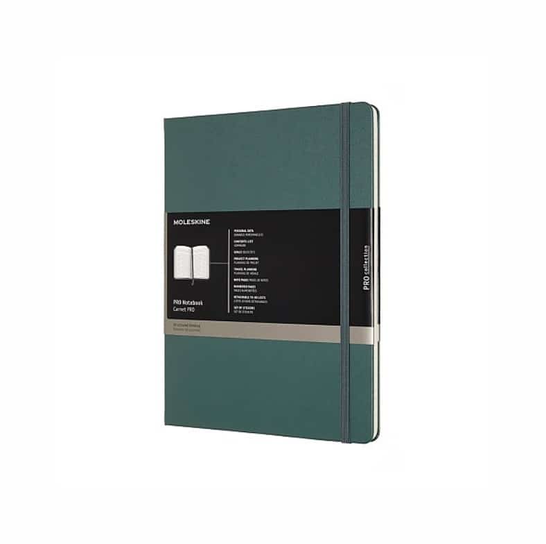 Moleskine notatnik XL 192 stron zielony