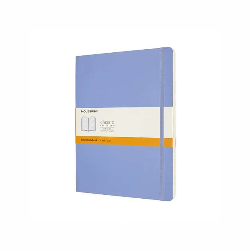 MOLESKINE Notes Classic XL, 192 stron, hydrangea blue