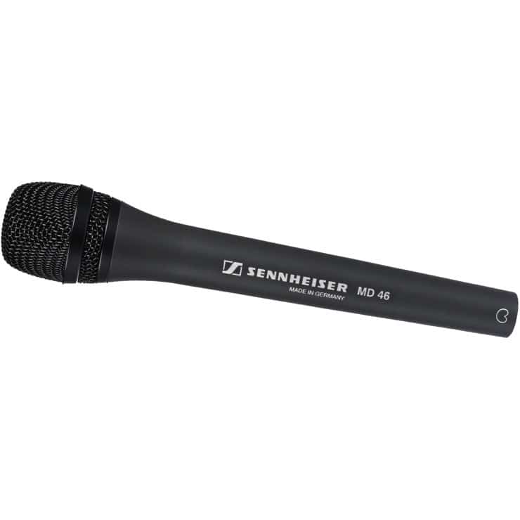 Sennheiser MD 46 - Mikrofon Reporterski, Kardioidalny