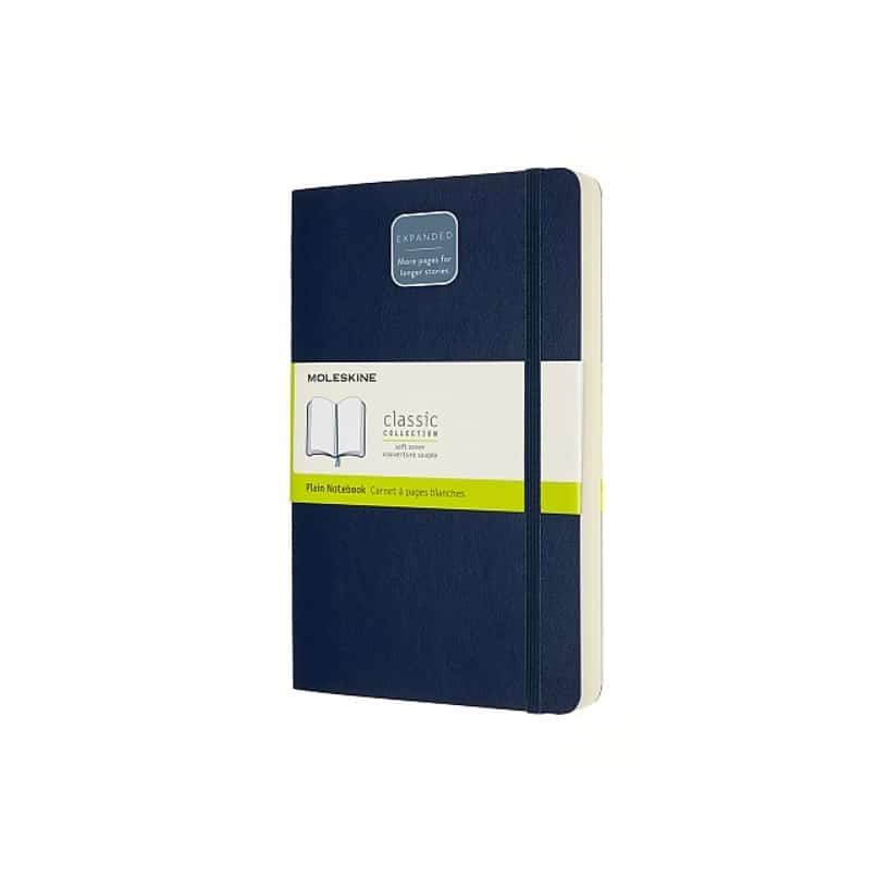 MOLESKINE Notes Classic L, 400 stron, sapphire blue