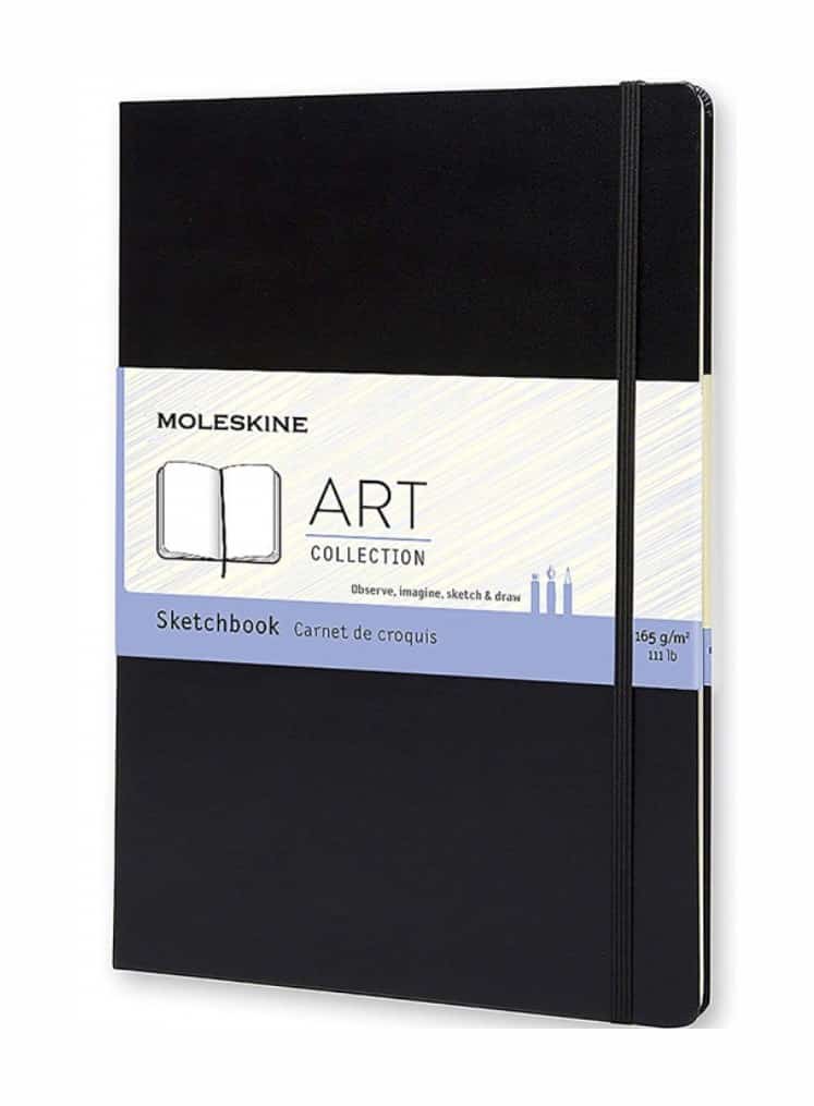 MOLESKINE Szkicownik A4, 96 stron, czarny