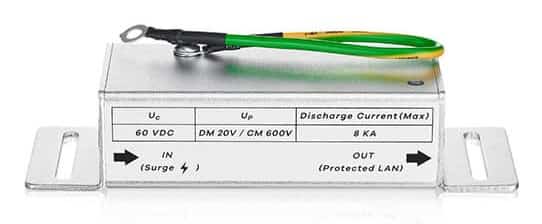 Zabezpieczenie przeciwprzepięciowe Zyxel SURGEPRO-GE 1G PoE+ passthrough
