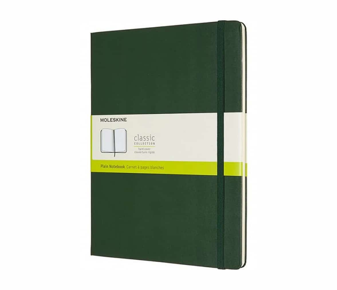 MOLESKINE Notes Classic XL, Myrtle Green, 192 stron